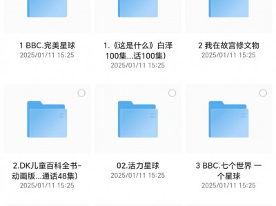价值1999的1000多G的儿童纪录片，你想要的资源，这里都齐全了！